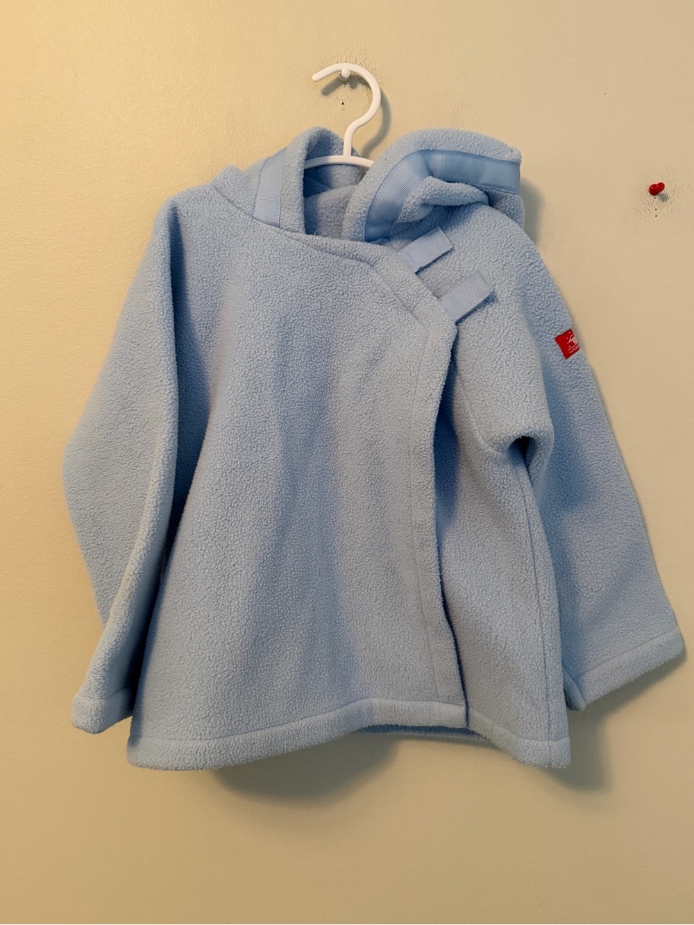 Widgeon Light Blue Fleece Hoodie Jacket
